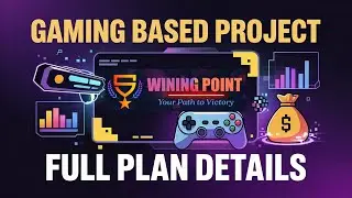 Gaming Point Full plan Presentation | Next Gen Gaming Based Project | Earn Money Online