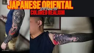 FULL ARM WRAP AROUND TATTOO - JAPANESE ORIENTAL | JMT TV #art #artist #arts #artsandcraft #tattoo