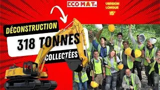 Economie circulaire : déconstruction sélective de bâtiment pour réemploi, le 'Cadran solaire'