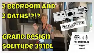 GRAND DESIGN SOLITUDE 391DL Две полноценные спальни и ванные комнаты!