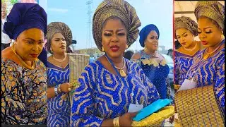 See The Different Style People Rock To Iyabo Ojo Mum's Burial As Funke Etti, Fali Werepe Storms In