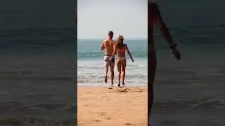 Goa beaches in India #couple #couplegoals #goa #india #indiatravel #travelcouple
