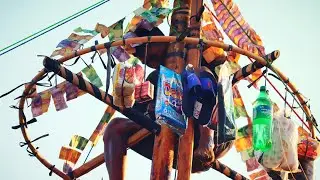 Panjat Pinang Peringatan Hari Kemerdekaan Indonesia 2019-Gokil Community Teluk Wetan