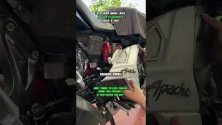 DIY: how to Fix AlwaysOn Brake Light Problem #automobile #shorts #rider #brakelight #tools #bikecare