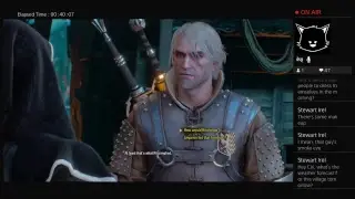 The Witcher 3 with the Midnight Game Girls