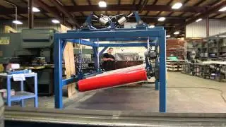 Cross-Belt Suspended Magnetic Separator with Pneumatic System from Magnetic Products, Inc