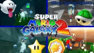[Super Mario Galaxy 2] Slimy Spring Galaxy | The Deep Shell Well