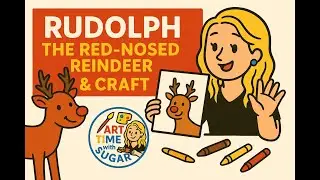 Rudolph the Red-Nosed Reindeer | Storytime & Winter Art Activity for Preschoolers