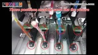 How to install konica 512i head on Funsunjet