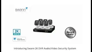 Swann DVR-4680 2K Audio-Video Security System