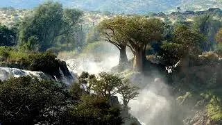Epupa Falls on the Kunene River in Namibia #namibia  #epupafalls #epupa