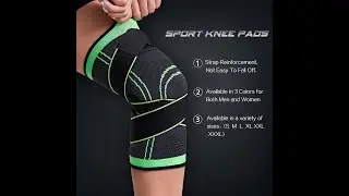 Sports Knee pad Men Pressurized Elastic Knee Pads Support Fitness Gear Brace Protector