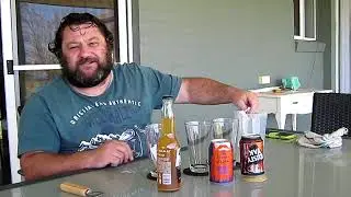 Tasting day, Kingsleys' Ginger Beer vs Fat Yak and James Squire.
