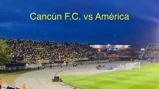 Conociendo estadio Canc&uacute;n F.C. vs America