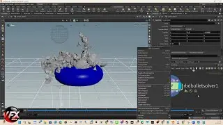 Houdini RBD Fracture สอนการทำของแตก วิชา FX Simulation Multi tech