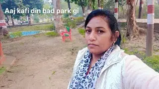 आज का दिन काफ़ी ख़ास रहा ❄️कई दिनों बाद बाहर जाना हुआ और मौसम भी पूरा ठंडा–ठंडा 🌳☁️