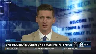 One injured in overnight shooting in Temple