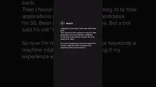 AI said I&rsquo;m not ideal&mdash;14 years of experience erased by an algorithm. #MyOrbit