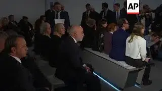 Putin and Netanyahu attend Holocaust memorial in Moscow