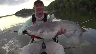 Kayak Catfishing with Planer Boards