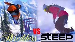 Shredders против Steep: Steep &mdash; просто помои Ubisoft? #shredders