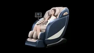 Luxury Zero-Gravity Intelligent Full-body Electric Massage Chair Bluetooth music Pillow + LCD Touch