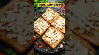 Very Very Easy Garlic Bread Recipe😋#cookingvideo #recipe #food #trending #youtubeshorts#shorts#tasty