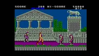 Altered Beast - Master System Gameplay