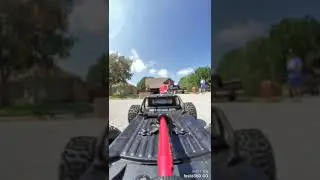 Arrma Notorious! #RC #Shorts Jumping & Cruising! #insta360Go On Car Footage! #Epic