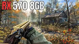 Even 8GB didn't help! RX 570 STALKER 2