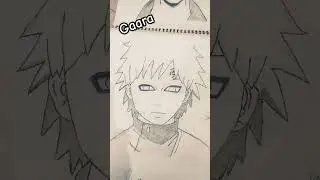 Gaara from-NARUTO.#dkdrawingart #anime#drawings