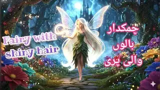چمکدار بالوں والی پری | Magical FAIRY with long shiny hair story for kids