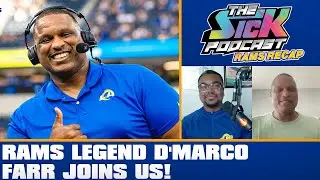 Rams Legend D'Marco Farr Joins Us! - Rams Talk #26