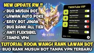 NEW UPDATE RW ‼️ CARA BUAT ROOM WANGI RANK VS BOT ALL TIER | TUTORIAL RW MUSUH BOT RANK TERBARU 2026