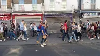 People in Camden Town - England Trip - March 2017
