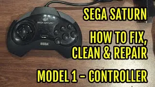 How to Fix Repair and Clean a SEGA Saturn model 1 Controller - YouTube