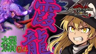 【サンブレイク/縛りプレイ】魔理沙よ！幻惑の古龍を突き破れ！#ゆっくり実況 #モンスターハンターサンブレイク