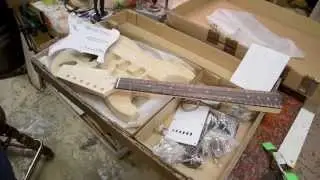 Review of an import DIY strat guitar kit - Do you really know what you are buying?
