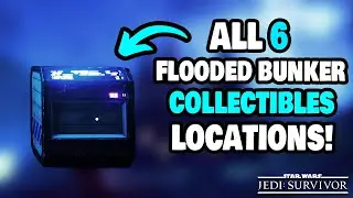 ALL 6 Flooded Bunker Collectibles Locations in Star Wars Jedi Survivor (STEP-BY-STEP)