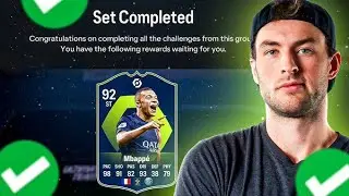 I Completed 92 POTM Mbapp&eacute; SBC