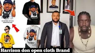Harrison Gwamnishu MOCK Verydarkman as he opens a new Clothing Brand