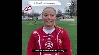 Linnea Strand efter 3-1 mot Sunnan&aring;