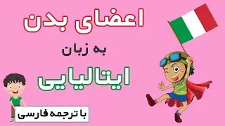 اعضای بدن به زبان ایتالیایی با ترجمه فارسی