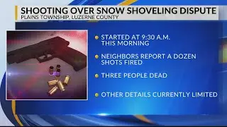 Shooting Over Snow Shoveling Dispute