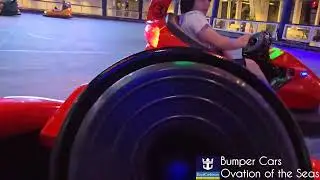 Royal Caribbean Ovation of the Seas Live Walkthrough Bumper Cars #cruise #bumpercars #royalcaribbean