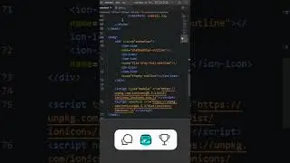 Creative Icon Menu with Hover Effect using HTML CSS only