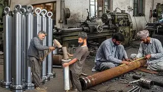 Heavy Duty Hydraulic Jack Making Process || Mass Production Process