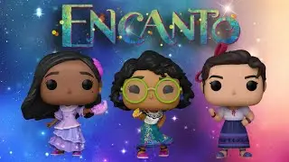 4K Unboxing Disney Encanto Funko Pops! Mirabel, Isabela, and Luisa Madrigal!!!