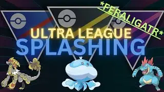 Ultra League Premier Kommo-o Jellicent SHADOW Feraligatr team is SPLASHING in PokemonGo!