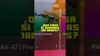 Puedes ganar mucho con los drops semanales de CS2 😨&bull;#cs2 #csgo #counterstrike #skinscs2 #csgoclips